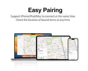 Nouveau Traceur GPS Portable Mini Sans Fil Tendance pour Animaux et Enfants, Compatible avec la fonction Localiser de l'application IOS - Dispositif de Suivi Intelligent - Product Image 2