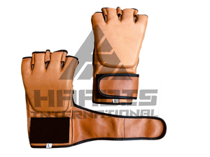 Nouveaux gants de MMA personnalisés, logo personnalisé, qualité professionnelle, cuir, demi-doigts respirants, gants de MMA sur mesure - Product Image 6