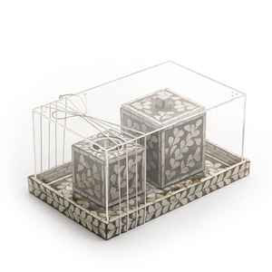 Quemador de incienso de resina de nácar y metal, quemador de incienso Bakhoor de moda a precio económico, último lanzamiento. - Product Image 4