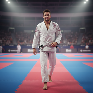 Lightweight Top Quality Training Jiu Jitsu Gi BJJ Martial Arts Kimono Adult Kids Comfortable Inner Sublimation <b>Grappling</b> Uniform - Product Image 3