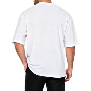 T-shirt décontracté personnalisé à col en V pour homme, manches courtes, basique, uni, vêtement d'été, tenue quotidienne, vêtements pour homme - Product Image 2