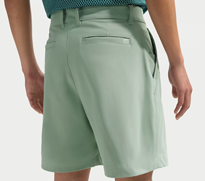 Mens <b>White</b> Performance Golf Shorts Custom Golf Shorts - Product Image 2