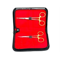 Kit de vasectomie sans scalpel avec pinces pointues, porte-aiguilles en acier inoxydable, certifié CE, manuel, léger, autoclavable