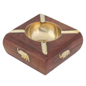 Cenicero de Madera Ecológico para Cigarrillos y Puros, Accesorio para Fumar Sostenible - Product Image 2