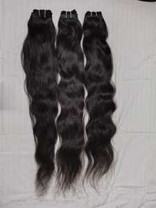 Extensions de cheveux humains ondulés de qualité supérieure pour des coiffures texturées et fluides, provenant d'un fournisseur indien à bas prix. - Product Image 6