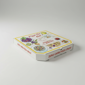 Custom Logo Printed <b>Pizza</b> <b>Box</b> Personalized Corrugated <b>Pizza</b> Packaging <b>Box</b> for Food Delivery and Restaurant Use - Product Image 6