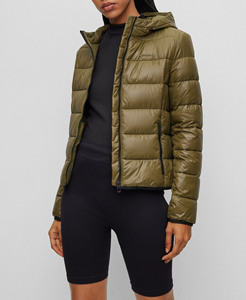 Lightweight Cotton Padded Warm Hooded Puffer Camouflage Waterproof High Quality Casual Hip Hop Style Plain Winter puffer <b>jacket</b> - Product Image 1