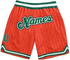 Customized Basketball Sports Training Shorts Quick Drying Feature Solid Sublimation Transfer Team <b>Name</b> Logo - Product Image 1