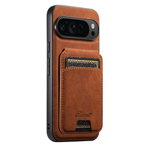 Funda de Teléfono con Soporte Magnético y Textura de Piel de Lichi, Compatible con la Serie <span class=keywords><strong>Pixel</strong></span>, Fabricación Personalizada OEM/ODM Directa de Fábrica - Product Image 1