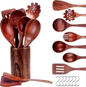 Cuillère de cuisine en bois de qualité supérieure, artisanat haut de gamme assurant des performances fiables dans les opérations quotidiennes de la cuisine - Product Image 1
