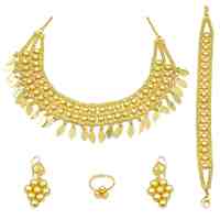Vente en gros de parures de bijoux plaquées or 14K18K24K, design français, bijoux de mode, style européen et dubaïote traditionnel, parure de mariage