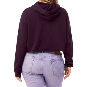 100%, blusas cortas transpirables de alta calidad para mujer, logotipo personalizado y diseño, camisa informal con capucha para verano - Product Image 4
