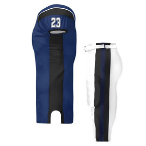 Ensemble de maillots de football américain en tissu extensible respirant en polyester imprimé en sérigraphie personnalisée - Product Image 3