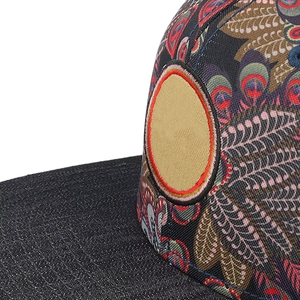 Casquette Snapback structurée à 6 panneaux avec visière plate et logo brodé 3D, casquette de baseball brodée personnalisée, fournisseur OEM en gros - Product Image 5