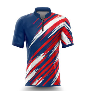 Personalised Design Your Own <b>Dart</b> Shirt Custom Team zipper <b>Dart</b> Sport Shirt for Men - Product Image 5