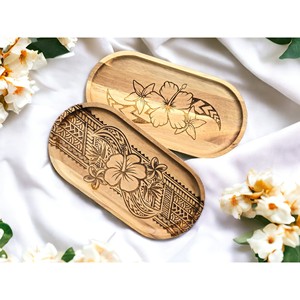 ถาดเสิร์ฟไม้กระถินแกะสลักลายชนเผ่า ทำด้วยมือ ขายส่ง - มอราบาดาบัด - Product Image 4