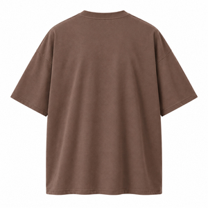Camiseta Clásica Lisa Oversize para Hombre, Cuello Redondo Sencillo, Estilo Urbano Casual, Uso Diario, Etiqueta Personalizada, Proveedor Mayorista - Product Image 2