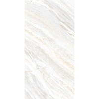 Dalles en porcelaine vitrifiée à finition brillante moderne 600x1200mm antidérapantes pour salles de bain, balcons, terrasses, jardins, halls, villas extérieures