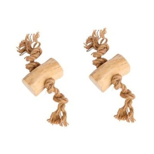 งานฝีมือไม้กาแฟธรรมชาติ 100% ผลิตภัณฑ์สัตว์เลี้ยงตามธรรมชาติพร้อมรถลากจูงสุนัขไม้กาแฟส่งออกจากโรงงานเวียดนาม - Product Image 1