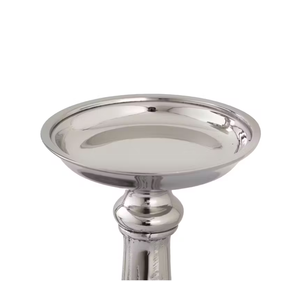 New Decorative Hot Selling Metal Candle Stand for Home Decor Candle Holder Silver Finished Aluminium Handmade Customized - Product Image 4