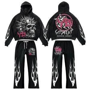 Survêtement homme slim fit personnalisé avec logo, en molleton technique, avec poches latérales, à capuche, respirant, pour l'hiver - Product Image 1