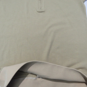 Camiseta Casual para Hombre, al por Mayor, de Alta Calidad, Personalizada, 100% Algodón, Transpirable, Jersey de 240g, con Cierre y Estampado por Transferencia de Calor, Color Sólido - Product Image 5