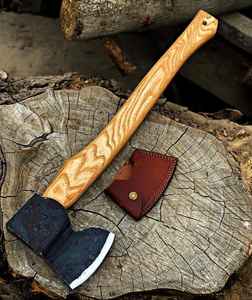 ขวานไวกิ้งเหล็กกล้าคาร์บอนคุณภาพสูง ผลิตด้วยมือตามสั่ง โรงงานผลิต Palace LLC ราคาโรงงาน อเนกประสงค์ DIY อุตสาหกรรม - Product Image 3