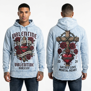 Sweat à capuche personnalisé pour homme, haute qualité, molleton épais 400 GSM, streetwear, OEM, uni, vierge, coupe oversize - Product Image 4