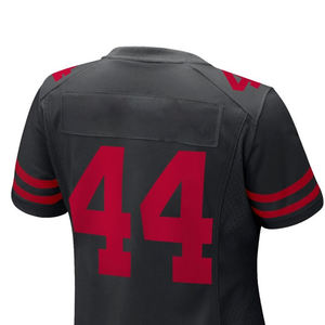 เสื้อยืดอเมริกันวินเทจตัวใหญ่ทรงโอเวอร์ไซส์, เสื้อผ้าสตรีทแวร์แบบยูนิเซ็กส์, เสื้อฟุตบอลสั่งทำพิเศษผลิตในปากีสถาน - ผ้าตาข่ายแห้งเร็วทรงบ็อกซี่ - Product Image 6