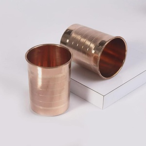 tabletop <b>copper</b> wine glass dining <b>table</b> <b>copper</b> goblet home kitchen <b>copper</b> glass bar setup <b>copper</b> goblet - Product Image 4