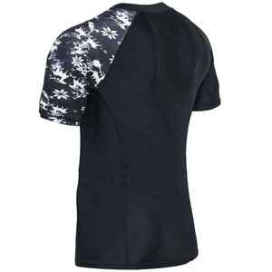 Camiseta deportiva de manga corta para hombre con diseño de cremallera de un cuarto - Product Image 5
