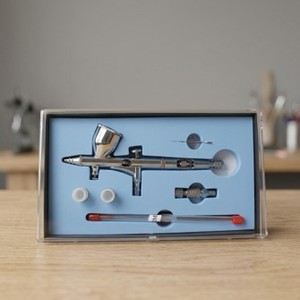Aerógrafo HC0212 |   Aerógrafo Portátil de Aluminio de Doble Acción con Botón de Presión para Maquillaje, Arte de Uñas y Automoción - Venta al por Mayor - Product Image 5