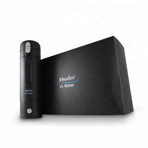 Bouteille d'eau ionisante USB en titane produisant de l'hydrogène Buder HI-TA13, 350 ml, concentration en hydrogène de 0,8 à 1,0 PPM, débit de 50 GPD - Product Image 1