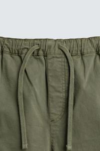 Pantalones Cargo de Pana Impermeables de Pierna Ancha y Corte Ajustado - Product Image 5