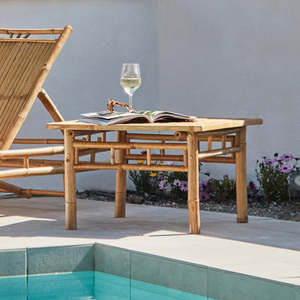 Wholesale Bamboo Coffee <b>Table</b> Natural Outdoor Side <b>Table</b> for Garden Poolside Resort Hotel Furniture OEM ODM Made in Vietnam - Product Image 1