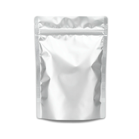 Pochette Doypack Premium en Aluminium 165x250+45mm avec Fermeture Éclair Refermable, Feuille Métallisée PET/AL/LLDPE de Haute Qualité pour Aliments, Étanche