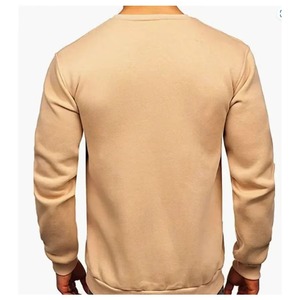 เสื้อสเวตเชิ้ตผู้ชายไซส์ใหญ่แฟชั่นใหม่ ผ้าฝ้าย 100% ใส่สบายสำหรับฤดูหนาว พิมพ์ลายดิจิตอลแบบกำหนดเอง บุขนด้านใน โลโก้ด้านหน้าแบบเรียบ - Product Image 4