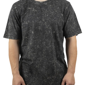 เสื้อยืดคอเล็กทรงโอเวอร์ไซส์ ไหล่ตก ผ้าฝ้าย 100% คุณภาพสูง หนัก 300gsm ซักแบบ Snow Wash และ Acid Wash สไตล์วินเทจ - Product Image 6