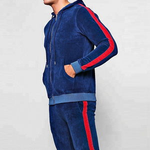 Unisex High Quality <b>Velvet</b> Tracksuit Oversized Customized Color & Logo Hoodie Set Casual Plus Size Breathable Quick Dry Autumn - Product Image 5