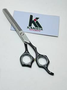 Kaamir Instruments Professional Stainless Steel Rotary Head Folding Hair Thinning Razor Customized Logo Salon Texturizing - Product Image 1