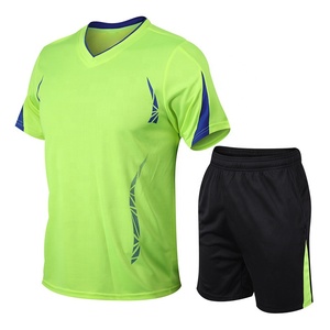 Wholesale Custom Printed <b>Mens</b> Soccer Uniform Set Quick Dry Breathable Anti-Bacterial Moisture-Wicking Training Football - Product Image 5