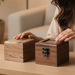 Caja de Madera para Relojes con Compartimento Extraíble, Elegante Estuche de Madera para Exhibición de Relojes para Regalos de AYAANS - Product Image 2