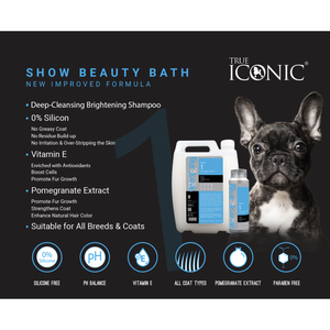 Champú y Acondicionador para Perros True Iconic Bath & Care Series, Textura V Bath (1 Galón) - Product Image 4