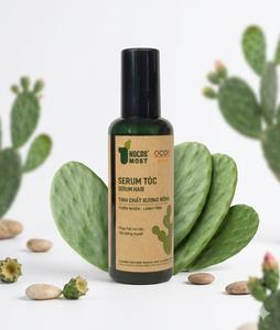 Suero Capilar Orgánico de Colágeno de Cactus para el Crecimiento del Cabello, Anticaída, con Aceite de Coco, Ligero, Marca Privada, 100 ml - Product Image 1