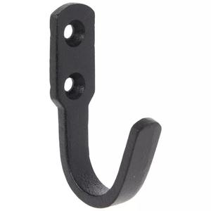 Crochet mural industriel, crochet utilitaire mural, crochet mural rustique, crochet en fer forgé, crochet mural en forme de J - Product Image 1