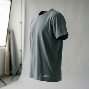 Camiseta de Lujo Personalizada para Hombre, 100% Algodón Pesado, Estilo Urbano, Hombros Caídos, Cuello Redondo, Secado Rápido, Transpirable, con Bolsillo - Product Image 5