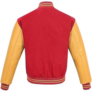 Fashionable Plus Size Men's Winter Fleece Versity Men's Jackets Custom Designed <b>Button</b> Breathable Fleece Versity Men's Jackets - Product Image 5