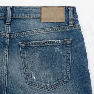 Custom High Quality Customized Color Denim Shorts <b>Women</b> Vintage Style Fly Zip <b>Back</b> Pockets Boyfriend Summer Look _1 - Product Image 5