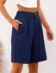Nuevos Pantalones Cortos Bermuda de Algodón de Verano de Alta Calidad ODM, Estilo Urbano, Diseño de Logotipo Personalizado para Hombre, Cintura Elástica Lateral, Venta al Por Mayor - Product Image 4