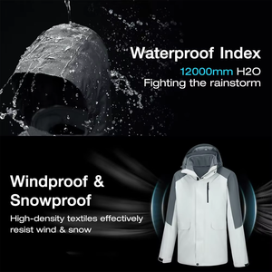 Chaquetas Infantiles Premium con Revestimiento de PU, Impermeables, Ecológicas, Ligeras, Transpirables, Forradas con Polar, Diseño con Costuras Selladas - Product Image 4